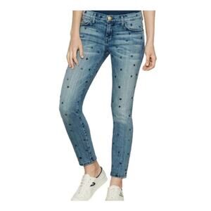 Current/Elliott The Stiletto Revival Skinny Jeans with Mini Stars Size 29